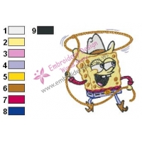 SpongeBob SquarePants Embroidery Design 15
